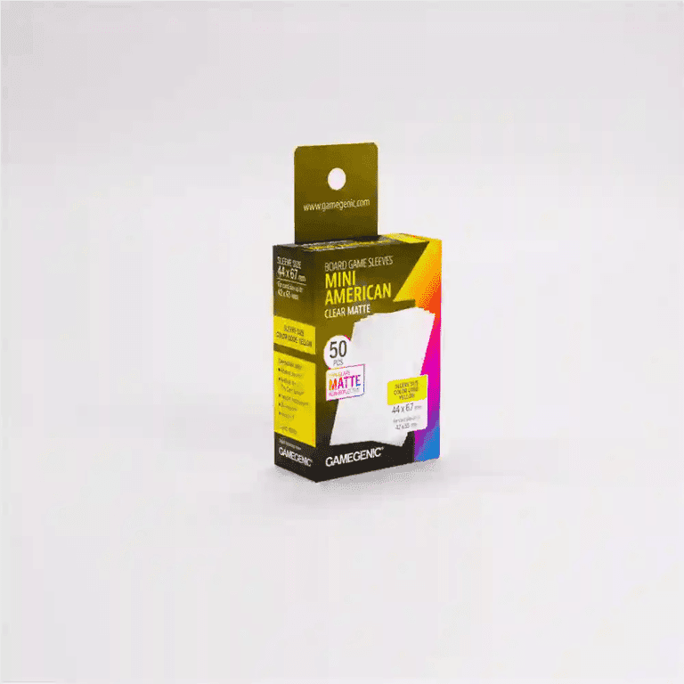 GameGenic Prime Mini American Sleeves - Yellow 44 x 67 mm (50)