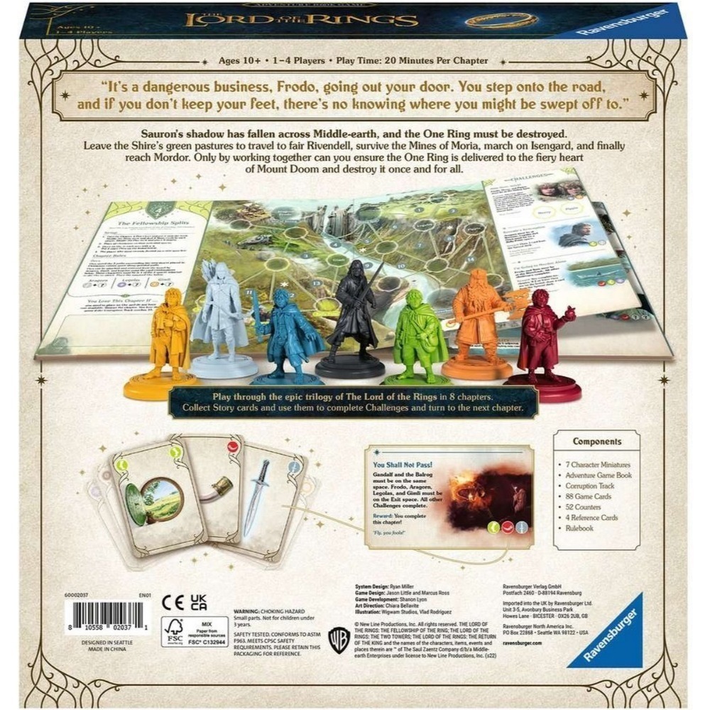 Lord of the Rings Adventure Book