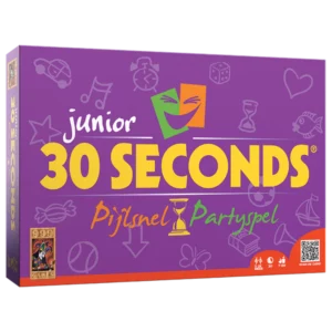 Voorkant van de doos van 30 Seconds ® Junior Bordspel