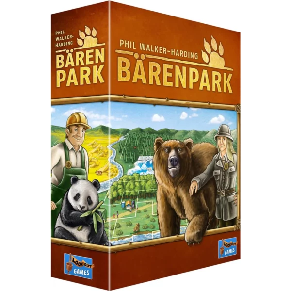 Voorkant van de doos van het bordspel Bärenpark