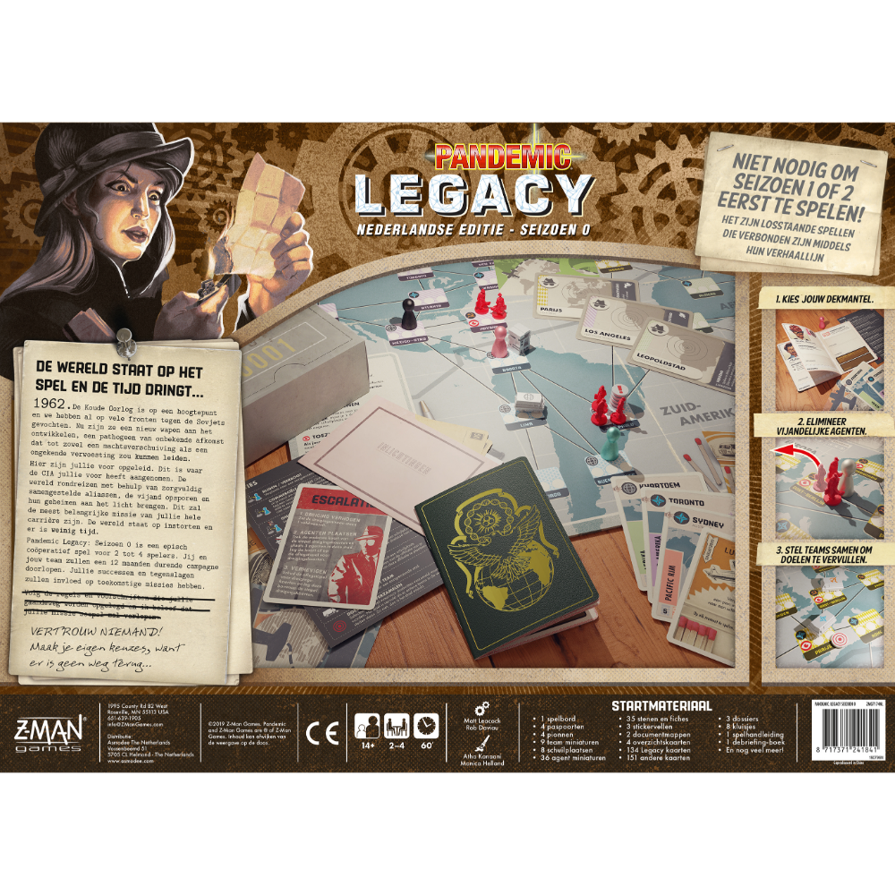 Pandemic Legacy Seizoen 0