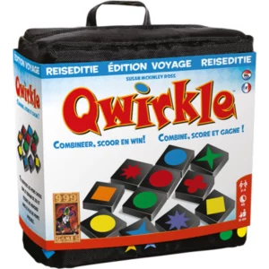 Tasje van het leuke vakantiespel Qwirkle Reiseditie