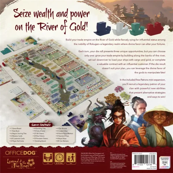 River of Gold: Legend of the Five Rings Board Game