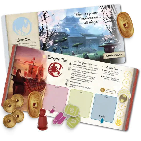 River of Gold: Legend of the Five Rings Board Game