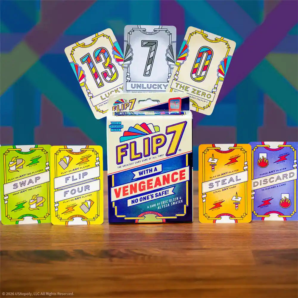 Flip 7 With a Vengeance - Kapitein Spel